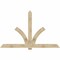 Ekena Millwork Redmond Rough Sawn Timber Gable Bracket, Douglas Fir, 96"W x 60"H x 2"D x 6"F, 15/12 Pitch GBW096X60X0206RED00RDF - alternate 1